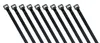 Kabelbinder McPower schwarz 200x2,5mm 100er-Pack UV Produktbild-Vorschau 2
