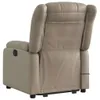 Massagesessel mit Aufstehhilfe Cappuccino-Braun Kunstleder Produktbild-Vorschau 4