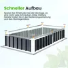 KING BIRD Hochbeet Metall 174x90x30cm,Pflanzkübel Produktbild-Vorschau 3
