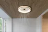 Stropní ventilátor Globo Lighting kovový bílý matný, LED Náhled obrázku produktu 10