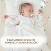 Baby Seitenlagerungskissen, Verstellbare Baby Kopfkissen Produktbild-Vorschau 9