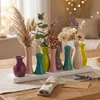 Jinfa Handgefertigte kleine Keramik Deko Blumenvasen Set Produktbild-Vorschau 12