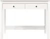 A white wooden desk with two drawers. Anteprima dell’immagine prodotto