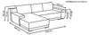MEBLE LUX Ecksofa DAVID mit Schlaffunktion & Bettkasten – Produktbild-Vorschau 7