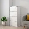 Spaziosa cassettiera bianca in stile loft scandinavo Anteprima dell’immagine prodotto 6