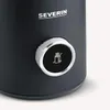 A close-up of a black appliance with a silver dial and a symbol. Produktbild-Vorschau