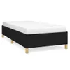 vidaXL Struttura letto senza materasso nero 100x200 cm in Anteprima dell’immagine prodotto 1