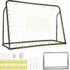 COSTWAY 2 en 1 But de football & Rebounder, Set de buts de Voir les images du produit 1