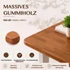 Plateau de bureau en bois massif FLEXISPOT, fabriqué en Voir les images du produit 4