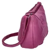 The Skandinavian Brand Leder Umhängetasche  Purple : Produktbild-Vorschau 3