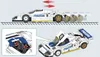 Instructional diagrams showing a model car. Voir les images du produit
