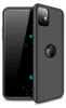 A black iPhone 11 case with the Apple logo is shown. Produktbild-Vorschau