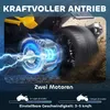 AIYAPLAY Elektrická čtyřkolka pro děti, 12 V, tříkolka s Náhled obrázku produktu 4