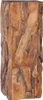 A close-up, full-length view of a wooden side table. Anteprima dell’immagine prodotto