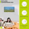 ARTland Leinwandbild Blumenwiese II Größe: 60x30 cm Produktbild-Vorschau 2