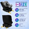 KidsZone Auto Kindersitz Isofix 0-36 kg (0-12 Jahre), Produktbild-Vorschau 5