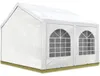TOOLPORT Hochwertiges Partyzelt 4x4 m Pavillon Zelt PE Produktbild-Vorschau 1