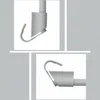 Mini Gardinenstange Silber 75–125 cm Teleskop Fenster Produktbild-Vorschau 3