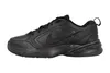 A black Nike Air Monarch IV sneaker shown from the side against a white background. Náhľad obrázku produktu