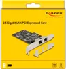 PCI Express x2 Karte auf 2 x RJ45 2,5 Gigabit Produktbild-Vorschau 2