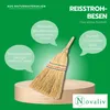 Novatool 2x Kleiner Besen Reisigbesen mit Stiel kurz 40cm Produktbild-Vorschau 2