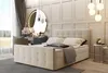 Boxspringbett Schlafzimmerbett CARLOS 200x220cm Stoff Produktbild-Vorschau 1