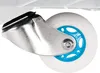 A close-up view of a single wheel and its mounting bracket on a white background. Podgląd zdjęcia produktu