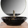 Lavabo da Appoggio Rea Pamela Black Marble Shiny Anteprima dell’immagine prodotto 3