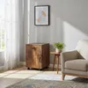 Relaxdays Rollcontainer, Schublade & Türfach, HBT: 57 x 40 Produktbild-Vorschau 3