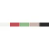 A row of five colored rectangles on a white background. Anteprima dell’immagine prodotto