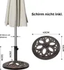 KOMFOTTEU Stojan na slunečník kovový, stojan na slunečník Náhled obrázku produktu 3