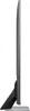 A side profile view of a modern flat-screen television on its stand, isolated on a white background. Produktbild-Vorschau