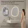 Lustro łazienkowe LED S'AFIELINA, 50x70 cm, asymetryczne, Podgląd zdjęcia produktu 3