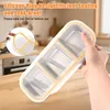 UnboxG Edelstahl Snackbox 2er Set 600 ml, 3 Fächer, Produktbild-Vorschau 6