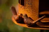 Edelrost Garten Deko Vogelhaus Gartendekoration Naturrost Produktbild-Vorschau 3
