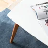 home24 Couchtisch - Eiche teilmassiv - Weiß / Eiche Produktbild-Vorschau 6