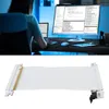 Câble PCIE 4.0 X16 Riser, haute vitesse, flexible, double Voir les images du produit 8