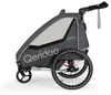 Qeridoo Fahrradanhänger Qupa 1 Modell Grey Produktbild-Vorschau 2
