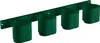 A dark green four-cup holder mounted on a wall. Produktbild-Vorschau