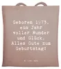 Mr. & Mrs. Panda Shopping Tasche Spruch 1973 Geburtstag - Produktbild-Vorschau 1