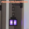 LED Fackel Wandlampe,Pixelated Lantern Nachtlicht,16 Farben Produktbild-Vorschau 5