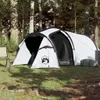 vidaXL Tunnel-Campingzelt 3 Personen Weiß Dunkel Produktbild-Vorschau 3