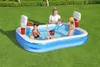 Bestway® Family Pool Basketball 251 x 168 x 102 cm, eckig Produktbild-Vorschau 4