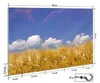 Wallario Schlüsselbrett aus Glas, Motiv: Kornfeld unter Produktbild-Vorschau 2