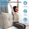 ELONEO rugkussen, 100 cm breed, geschikt als keilkussen Productafbeelding-voorbeeld 5