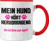 Trendation - Hunde Tasse Spruch Geschenk Hunde-Mama Witzig Produktbild-Vorschau 1