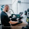 Türklinke mit Langschild 1 Paar Blau Modernes Design Produktbild-Vorschau 9