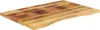 vidaXL Blat biurka z wnęką 90x60x2,5 cm lite drewno mango Podgląd zdjęcia produktu 1