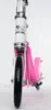 City Scooter Big Wheel Hudora Alu 8" 205 GC pink/weiß Produktbild-Vorschau 6