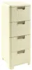 Zásuvka 4x 14l RATTAN Style - krémová Náhľad obrázku produktu 2